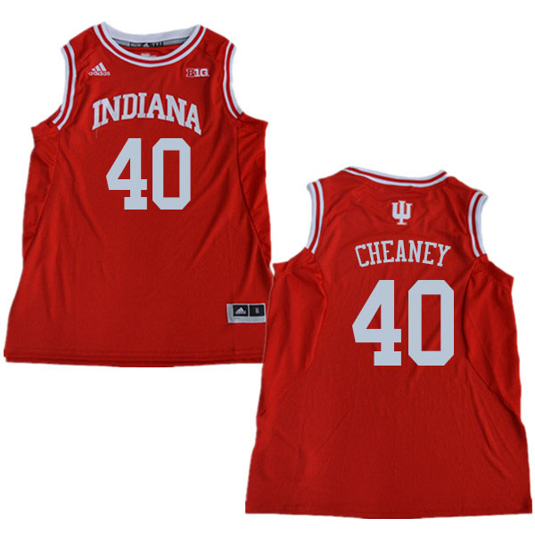 Men #40 Calbert Cheaney Indiana Hoosiers College Basketball Jerseys Sale-Red
